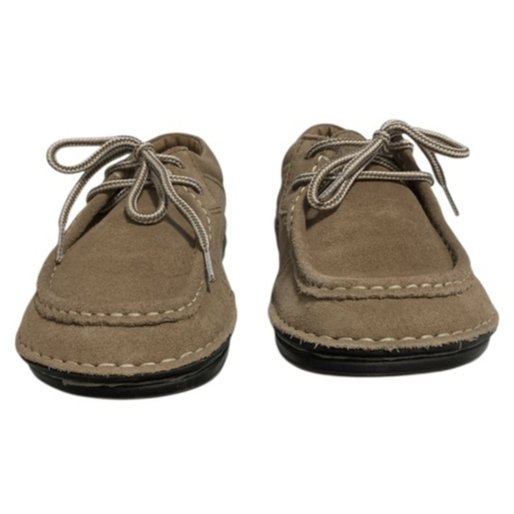Birkenstock Pasadena Suede Leather In Taupe | Size EU 36 - Picture 3 of 8